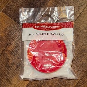 Tervis tumbler 24oz Big-T Travel Lid New in Plastic!